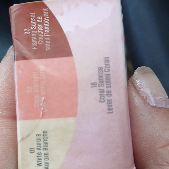 NIB KAJA Beauty Bento Bouncy Mosaic Chrome, Shimmer & Matte Trio - Coral Sunrise - Picture 5 of 6